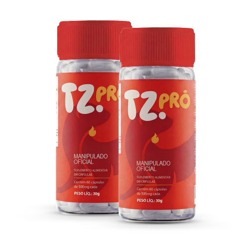 Kit 2 Potes — 60 dias do suplemento TZ Pro